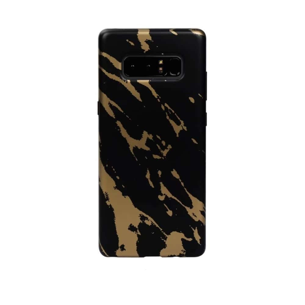 Black Marble Galaxy Note 8 Case