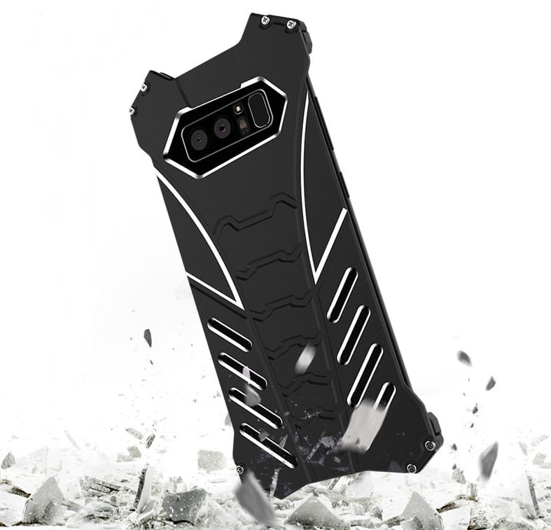 R-Just Batman Dark Knight Metal Case for Galaxy Note 8