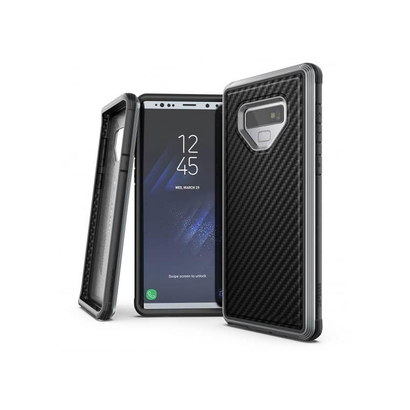 Galaxy Note 9 Xdoria Defense Lux Case Carbon