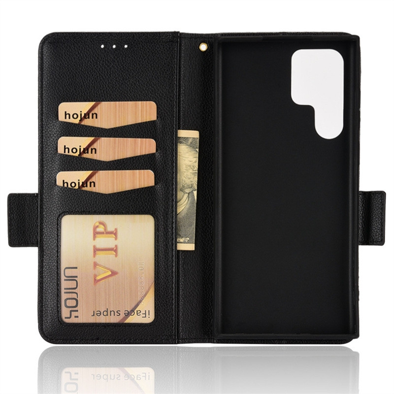 Galaxy S22 Leather Wallet Flip Case