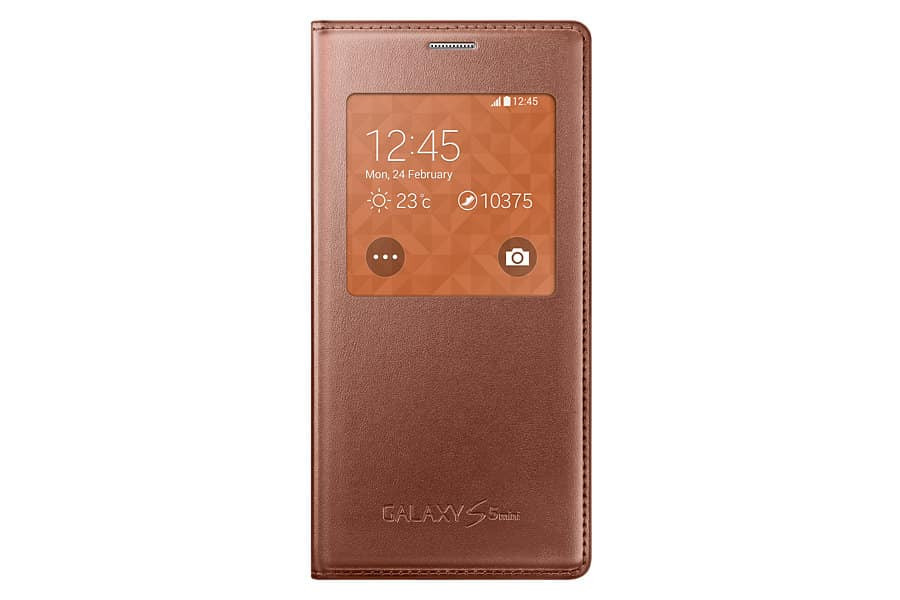 Galaxy S5 mini S View Cover Gold