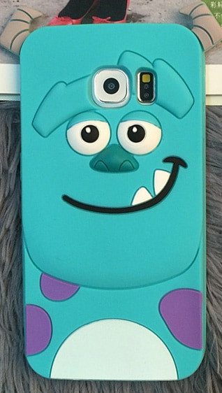 S6 Edge Character Case Monsters Inc Sully