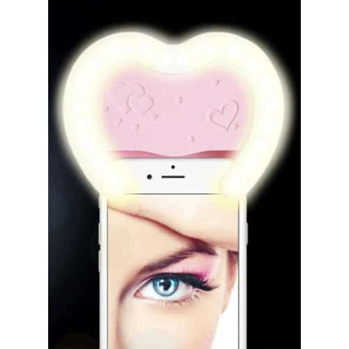 LED Selfie Beauty Heart Flash for Galaxy S7, S7 Edge