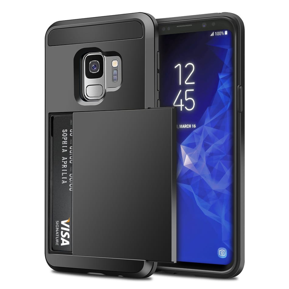 Galaxy S9 Card Holder Armor Case