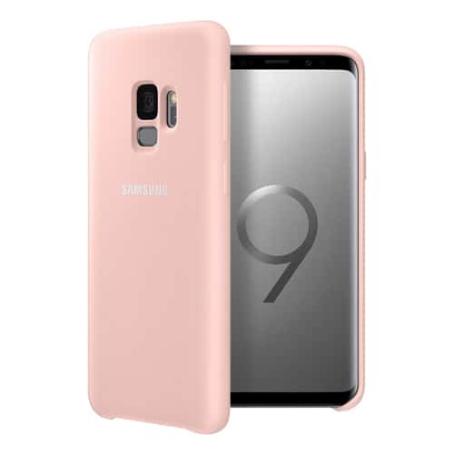 Official Samsung Galaxy S9 Silicone Cover Case - Pink