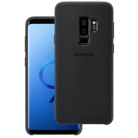Official Samsung Galaxy S9+ Plus Alcantara Cover Case - Black