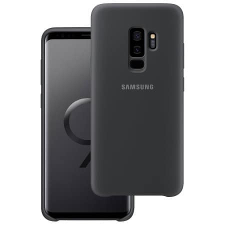 Official Samsung Galaxy S9+ Plus Silicone Cover Case - Black