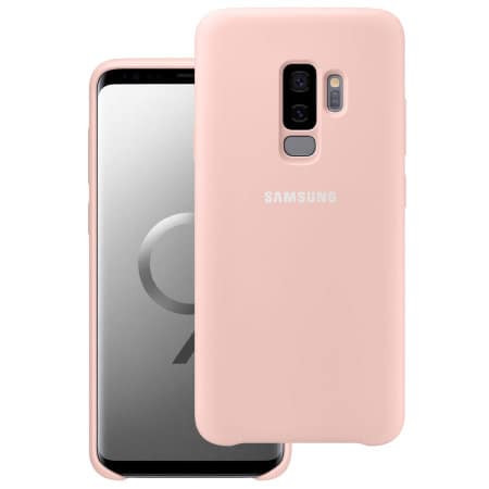 Official Samsung Galaxy S9+ Plus Silicone Cover Case - Pink