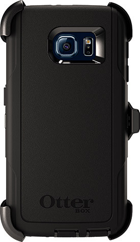 Galaxy S6 Otterbox Defender Case Black