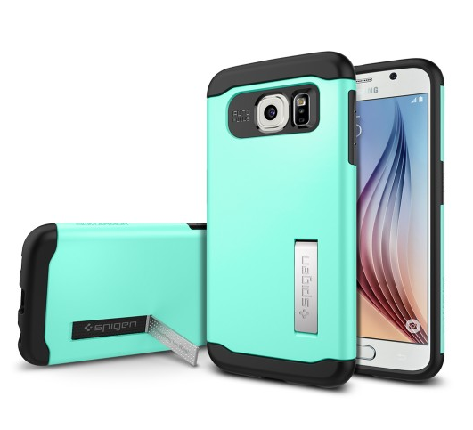 SpigenSlim Armor Galaxy S6 Case Mint