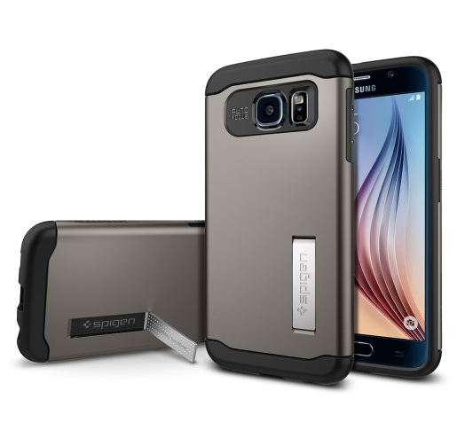 Spigen Slim Armor Galaxy S6 Gunmetal