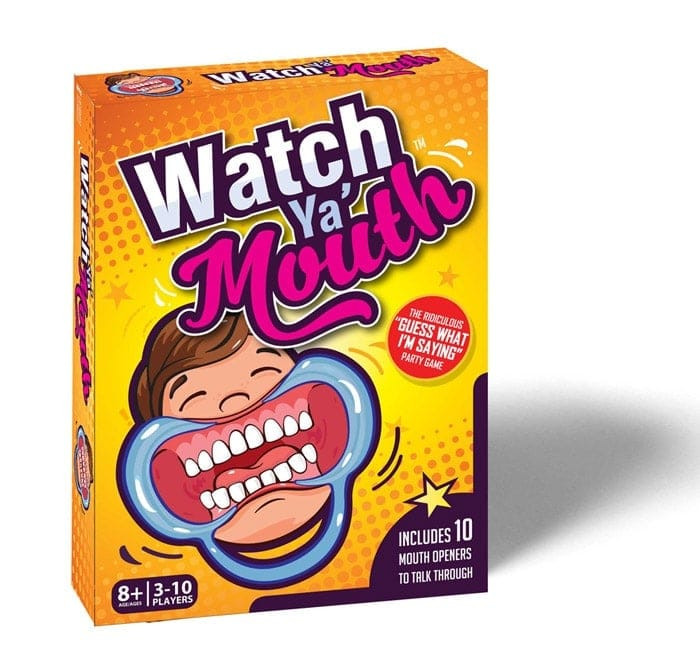 Watch Ya Mouth Family Edition Mouth Guard Party Game