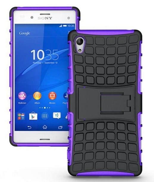Sony Xperia Z3 Tough Shockproof Defender Case