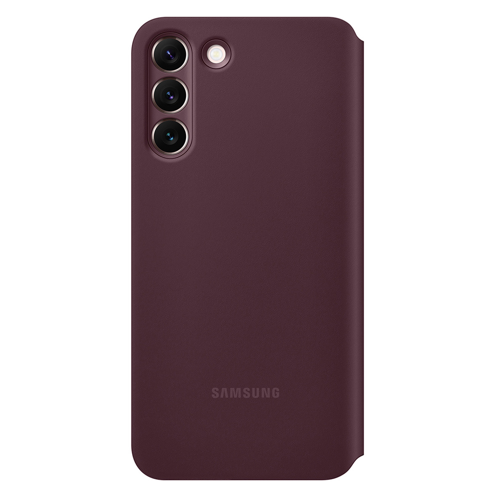 Galaxy S22 S-View Smart Clear View Cover Burgundy