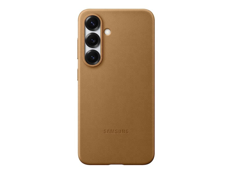 Samsung Galaxy S25 Kindsuit Leather Case Camel Brown