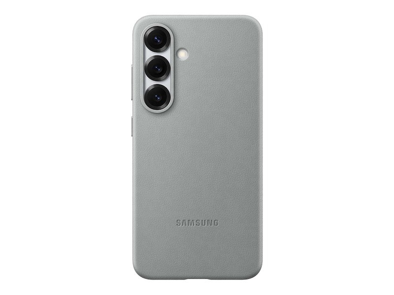 Samsung Galaxy S25 Kindsuit Leather Case Grey