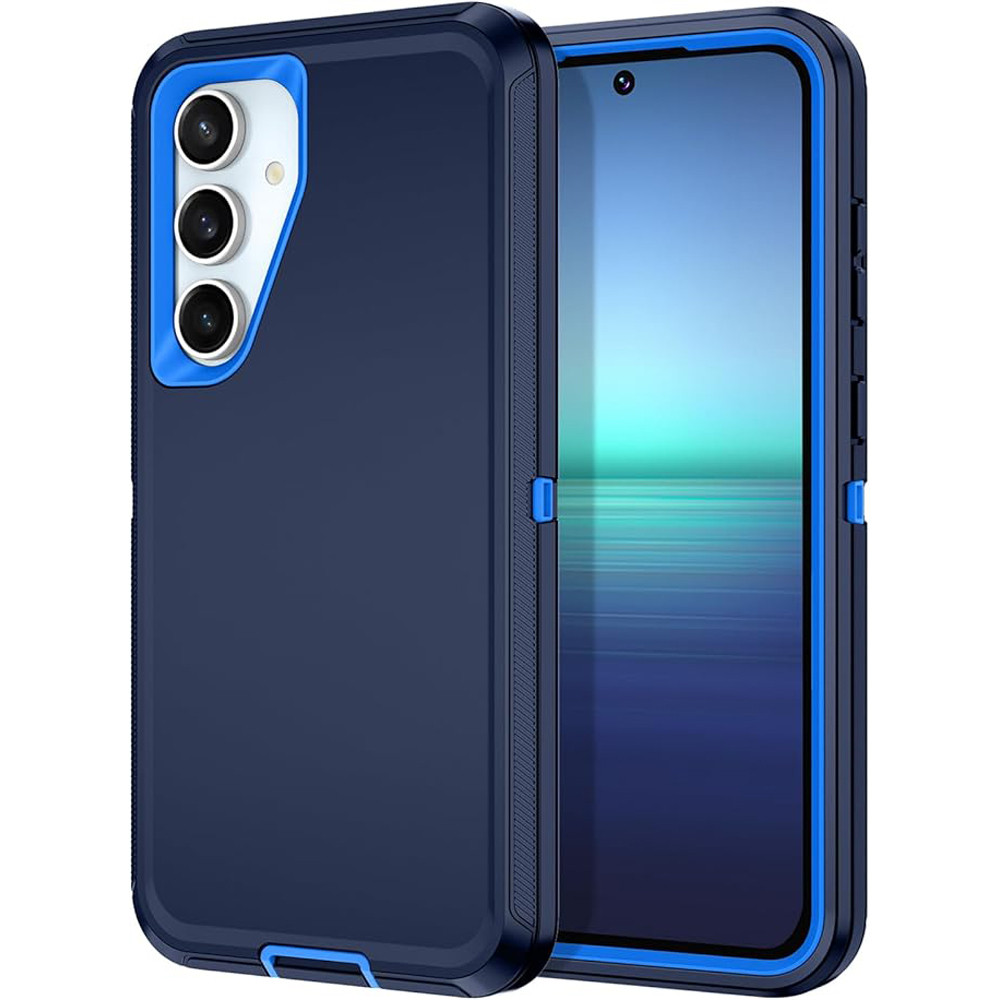 Samsung Galaxy S25 Case Defender Series Grey Mint Pink Blue Red