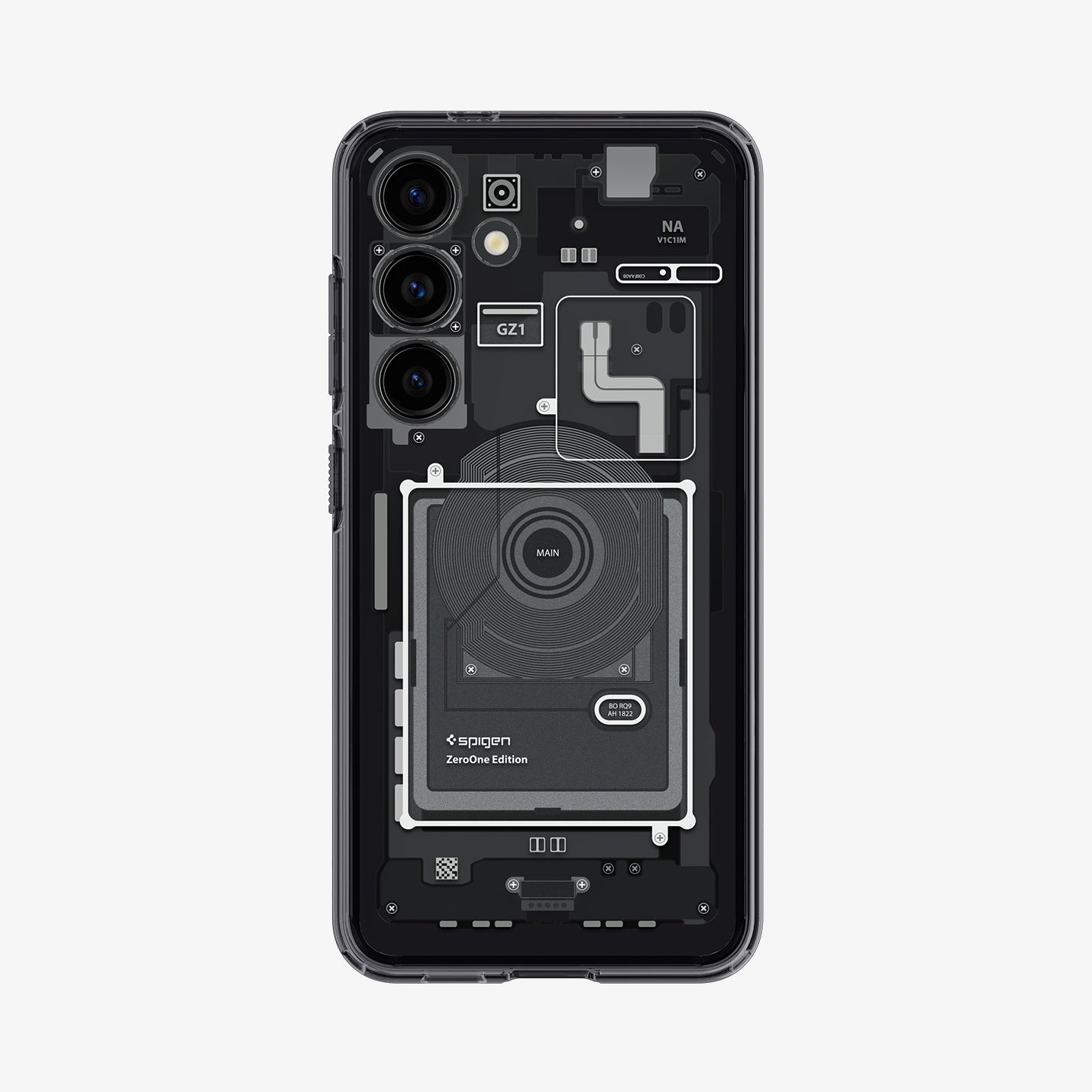 Spigen Samsung Galaxy S25 Case Ultra Hybrid Zero One Black
