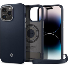 Spigen iPhone 14 Pro Max Case Enzo MagFit Slate Blue