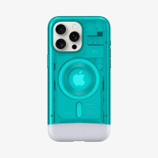 Spigen iPhone 15 Pro Max Case Classic C1 MagFit Bondi Blue