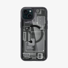 Spigen iPhone 15 Plus Case Ultra Hybrid Zero One MagFit Black