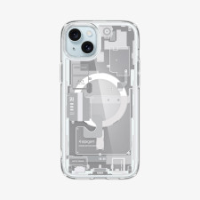 Spigen iPhone 15 Plus Case Ultra Hybrid Zero One MagFit White