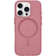 Otterbox iPhone 16 Pro Max Symmetry Series With Magsafe Clear Case Foxberry Pink Glitter