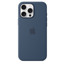 iPhone 16 Pro Max Silicone Case With MagSafe Denim