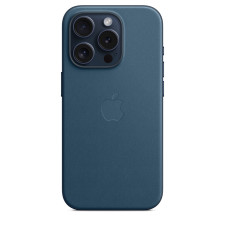 iPhone 16 Pro Max FineWoven Leather Case with MagSafe Pacific Blue