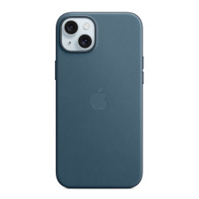 iPhone 16 Plus FineWoven Leather Case with MagSafe Pacific Blue