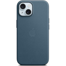 iPhone 16 FineWoven Leather Case with MagSafe Pacific Blue