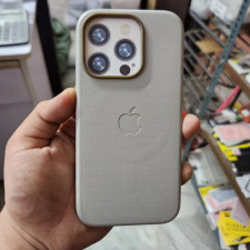 iPhone 16 Plus FineWoven Leather Case With MagSafe Gray
