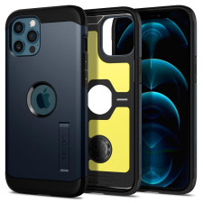 Spigen iPhone 12 Pro Max Case Tough Armor Metal Slate
