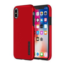 Incipio Dualpro iPhone X Case - Red Black