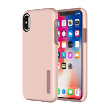 Incipio Dualpro iPhone X Case - Iridescent Rose Gold
