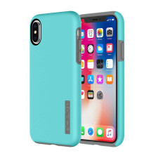 Incipio Dualpro iPhone X Case - Turquoise Charcoal