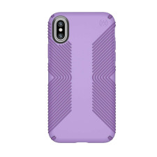 Speck Presidio Grip iPhone X Case - Purple