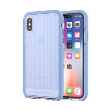 Tech21 Evo Mesh iPhone X Case Lilac Blue