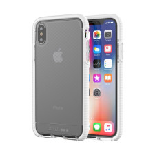 Tech21 Evo Check iPhone X Case Clear White