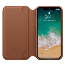 iPhone 6 6s Leather Folio - Brown