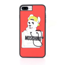 Moschino Red Pudgy Dog iPhone 6 6s Plus Case