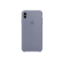 iPhone XS Max Silicone Case - Lavender Gray