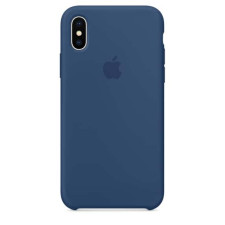iPhone X Silicone Case - Blue Cobalt