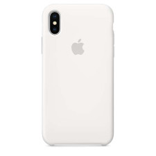 iPhone X Silicone Case - White