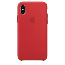 iPhone X Silicone Case - Red