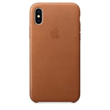 iPhone X Leather Case - Saddle Brown