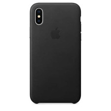 iPhone X Leather Case - Black