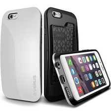 Verus Pebble Series iPhone 6 Card Wallet Storage Case Snow White