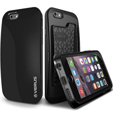 Verus Pebble Series iPhone 6 Card Wallet Storage Case Black