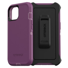 iPhone 13 Mini Defender Series Case - Happy Purple